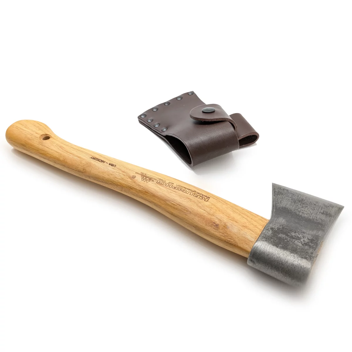 Jaktyxa hickory läderspänne