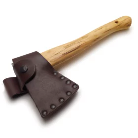 Skogvaktaryxa - 500 gram - USA hickoryskaft - läderskydd - Nr. 0101