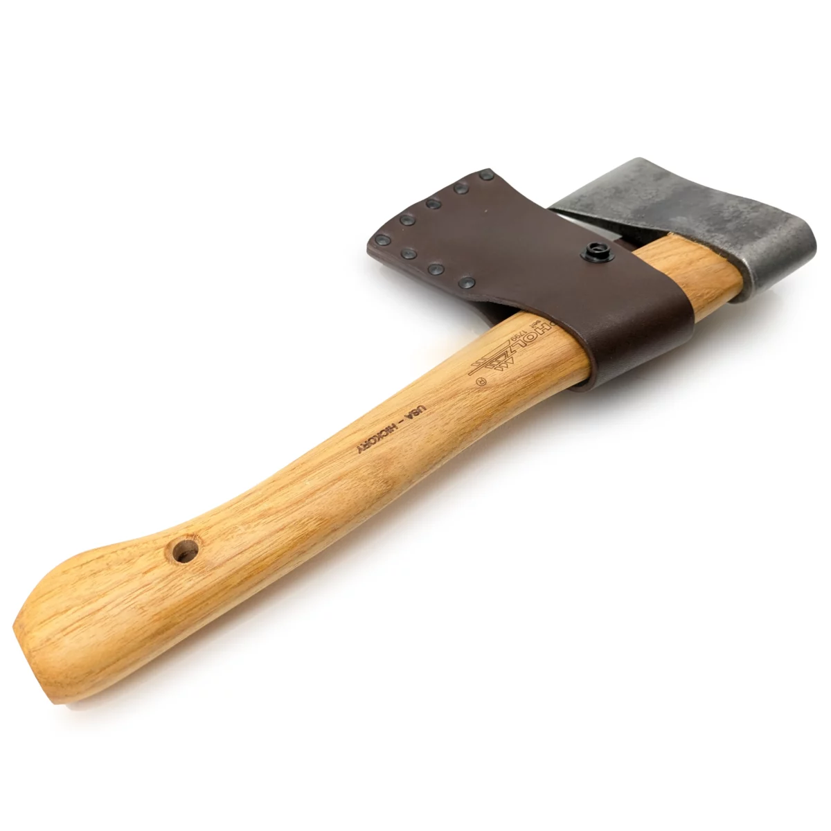 Jaktyxa hickory läderspänne
