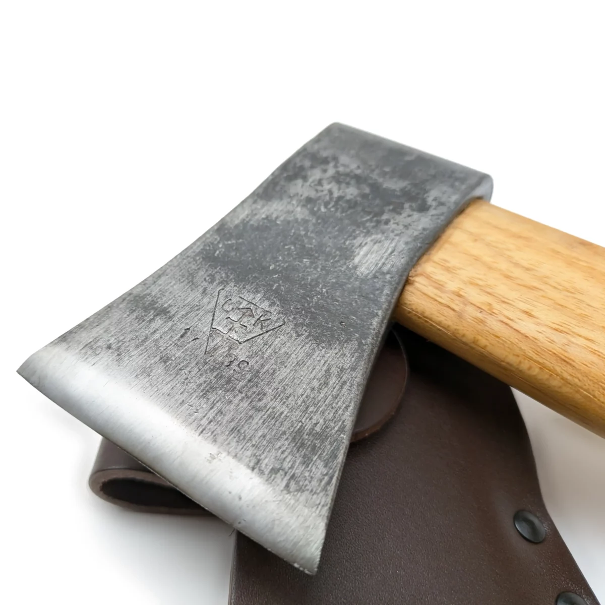 Jaktyxa hickory läderspänne