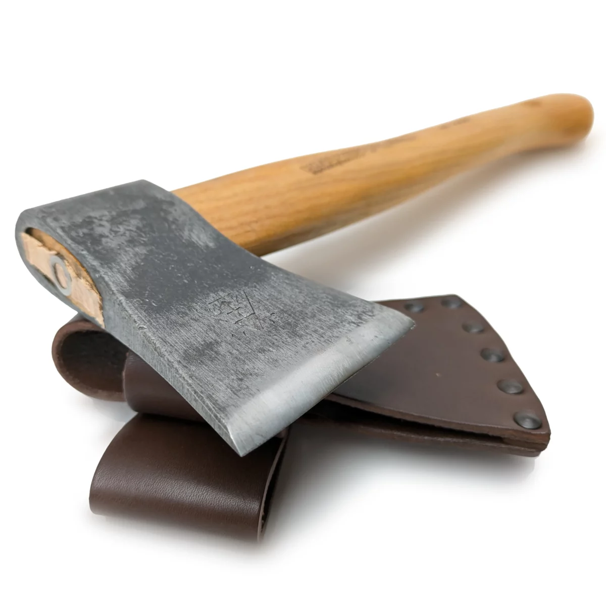 Jaktyxa hickory läderspänne