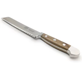 E430/21RL - Brödkniv för höger- och vänsterhänta - Alpha barrel oak series