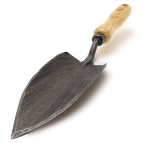 1493 - Planteringsspade - handsmidd från ett stycke stål - 14 cm askskaft