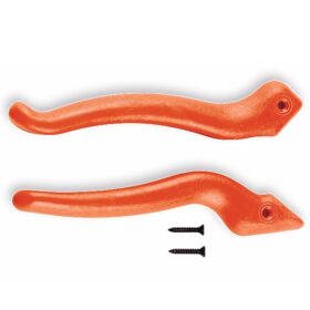 Original Löwe - Reservdelar - 1 par plasthandtag för handtagsform 04 (standard) - Nr 6.004/04