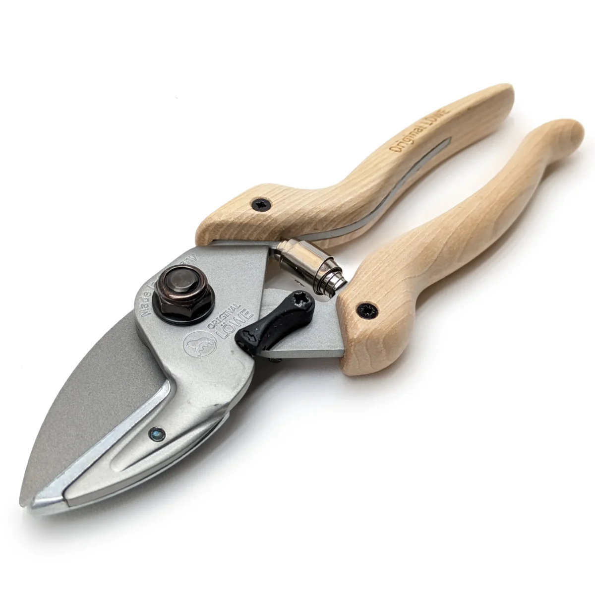 Trädgårdssax trähandtag hickory