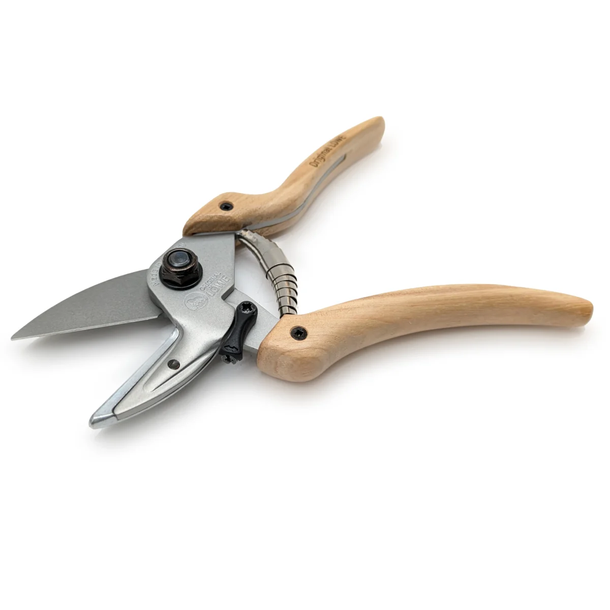 Trädgårdssaxar Trähandtag Hickory inåtböjda handtag