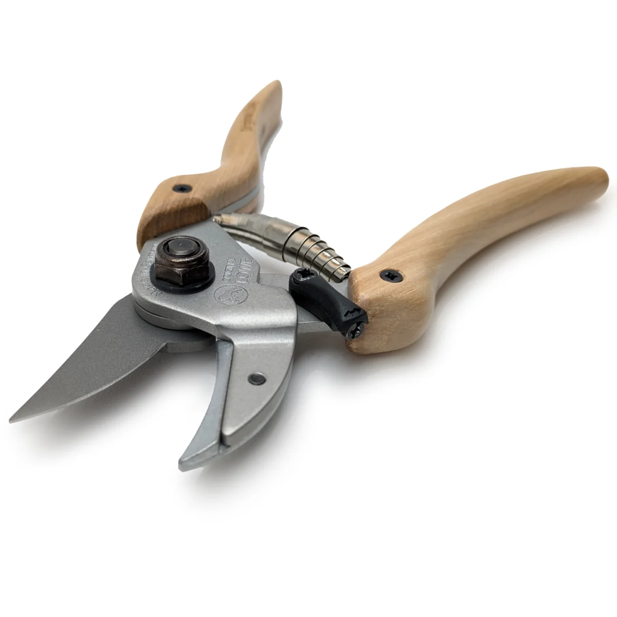 Trädgårdssaxar Trähandtag Hickory inåtböjda handtag