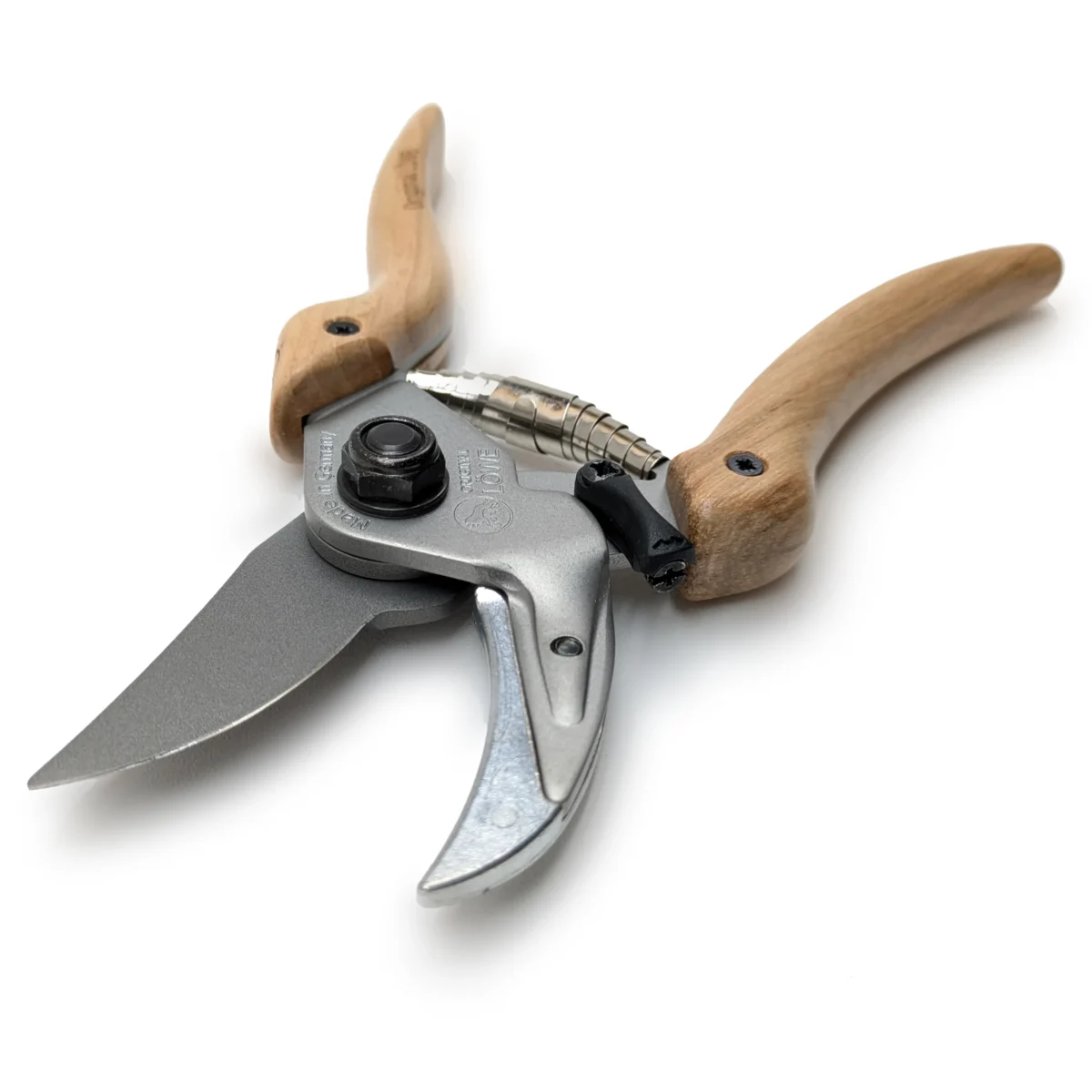 Trädgårdssax trähandtag hickory